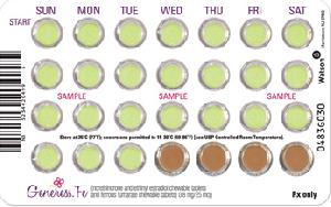 Image 1 - Imprint WC 483 - Generess Fe ethinyl estradiol 0.025 mg / norethindrone 0.8 mg