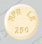 Imprint NPR LE 250 - Naprosyn 250 mg