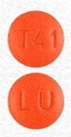 Imprint LU T41 - ethinyl estradiol/levonorgestrel ethinyl estradiol 0.02 mg / levonorgestrel 0.1 mg