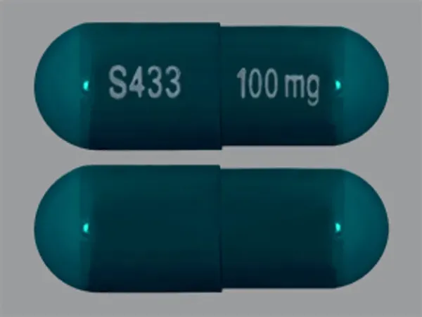 S433 100 mg - Carbamazepine Extended-Release