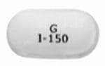 Image 1 - Imprint G I-150 - ibandronate 150 mg (base)