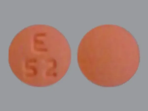Image 1 - Imprint E 52 - quetiapine 25 mg