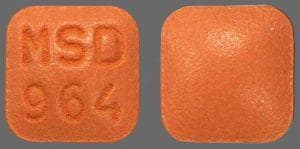 Image 1 - Imprint MSD 964 - Pepcid 40 mg