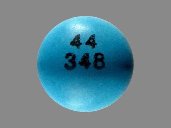 Pill Finder: 44 348 Blue Round - Medicine.com