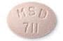 Imprint SINGULAIR MSD 711 - Singulair 4 mg