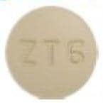 Imprint M ZT6 - zolmitriptan 2.5 mg