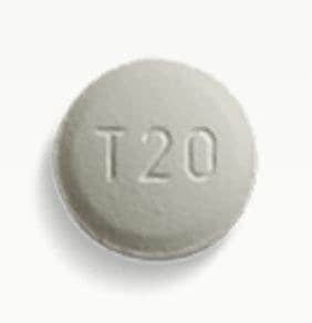 Imprint T20 Logo - Gilotrif 20 mg