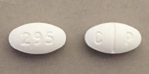 Imprint C P 295 - griseofulvin 125 mg