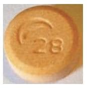 Image 1 - Imprint Logo (Actavis) 28 - amphetamine/dextroamphetamine 30 mg
