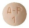 Imprint M A-P 1 - atovaquone/proguanil 62.5 mg / 25 mg