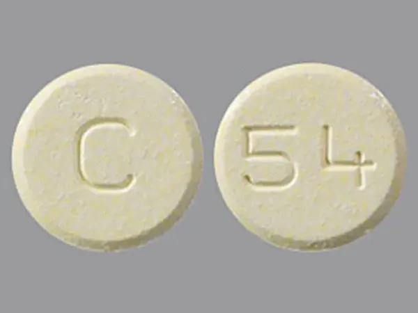 Image 1 - Imprint C 54 - olanzapine 20 mg
