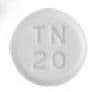 Imprint M TN 20 - telmisartan 20 mg