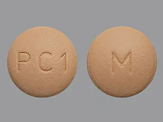 Image 1 - Imprint M PC1 - potassium chloride 10 mEq (750 mg)