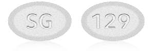 Pill Finder: SG 129 White Elliptical / Oval - Medicine.com