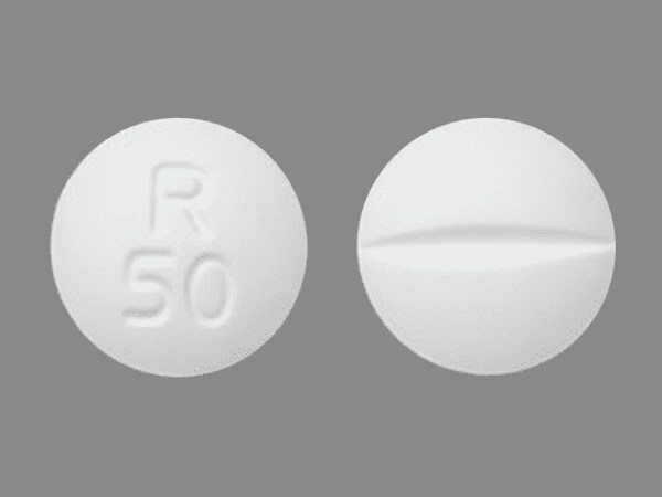Image 1 - Imprint R 50 - metoprolol 50 mg