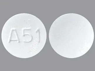Imprint A51 - nebivolol 20 mg