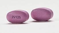 Image 1 - Imprint 2V125 - Orkambi ivacaftor 125 mg / lumacaftor 200 mg