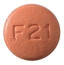 Image 1 - Imprint M F21 - fluvastatin 80 mg