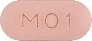 Imprint M MO1 - moxifloxacin 400 mg