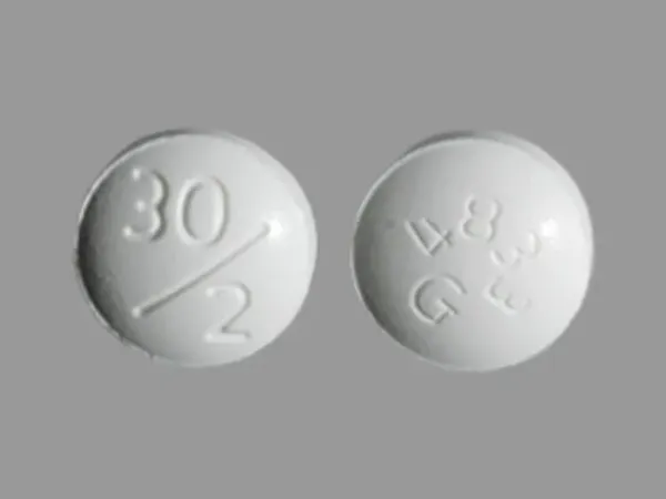 Image 1 - Imprint 4833G 30/2 - glimepiride/pioglitazone 2 mg / 30 mg
