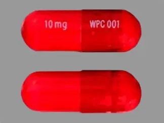 Imprint 10 mg WPC001 - phenoxybenzamine 10 mg