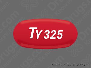 Image 1 - Imprint TY 325 - Tylenol Regular Strength 325 mg