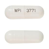 Imprint WPI 3771 - dutasteride/tamsulosin 0.5 mg / 0.4 mg