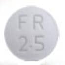 Imprint M FR 2.5 - frovatriptan 2.5 mg (base)