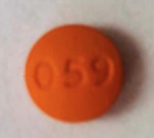 Imprint 059 - primaquine 26.3 mg (15 mg base)