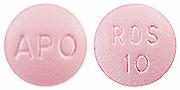 Image 1 - Imprint APO ROS 10 - rosuvastatin 10 mg