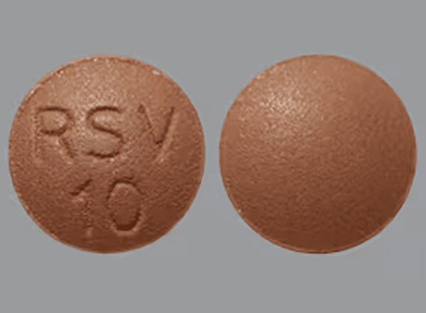 Image 1 - Imprint RSV 10 - rosuvastatin 10 mg