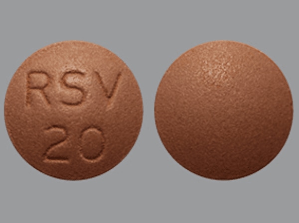 RSV 20 - Rosuvastatin Calcium