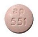 Imprint ap 551 - Albenza 200 mg