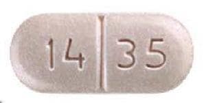 Imprint LCI 14 35 - metaxalone 800 mg