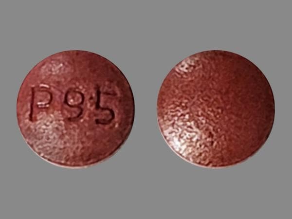 Image 1 - Imprint P95 - phenazopyridine phenazopyridine hydrochloride 95 mg