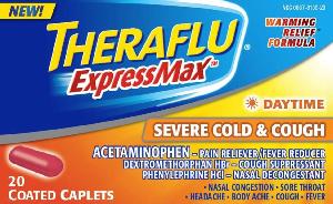Image 1 - Imprint 1143D - Theraflu ExpressMax Daytime Severe Cold & Cough acetaminophen 325 mg / dextromethorphan hydrobromide 10 mg / phenylephrine hydrochloride 5 mg