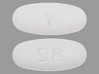 Imprint Y 98 - abacavir/lamivudine 600 mg / 300 mg
