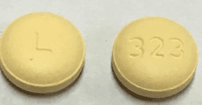 Image 1 - Imprint L 323 - olmesartan 20 mg
