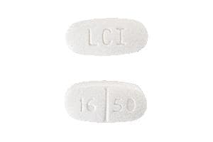 LCI 16 50 - Acetaminophen and Hydrocodone Bitartrate