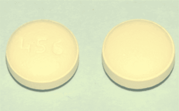 Image 1 - Imprint 456 - amlodipine/olmesartan 5 mg / 40 mg
