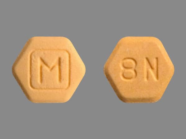 M 8N - Buprenorphine Hydrochloride and Naloxone Hydrochloride (Sublingual)