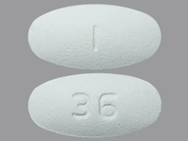 Imprint I 36 - tenofovir 300 mg
