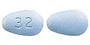 Imprint 32 - tenofovir 300 mg