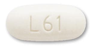 Imprint L61 - colesevelam 625 mg