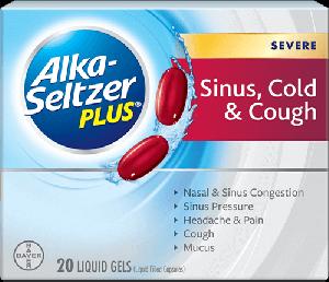 AS SM - Alka-Seltzer Plus Severe Sinus Cold & Cough