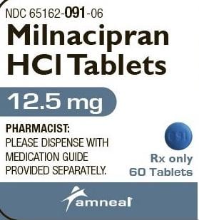 Imprint AN 091 - milnacipran 12.5 mg