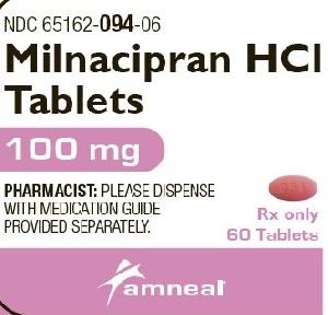 Imprint AN 094 - milnacipran 100 mg