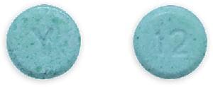 Image 1 - Imprint Y 12 - Hailey Fe 1.5/30 ethinyl estradiol 30 mcg / norethindrone acetate 1.5 mg