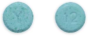 Image 1 - Imprint Y 12 - Hailey 1.5/30 ethinyl estradiol 30 mcg / norethindrone acetate 1.5 mg