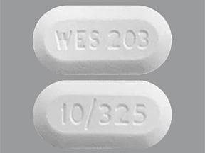 WES 203 10/325 - Acetaminophen and Oxycodone Hydrochloride